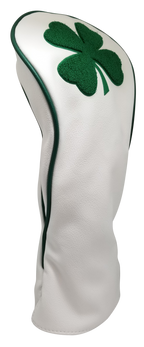 Lucky Clover Embroidered Driver Headcover by ReadyGOLF