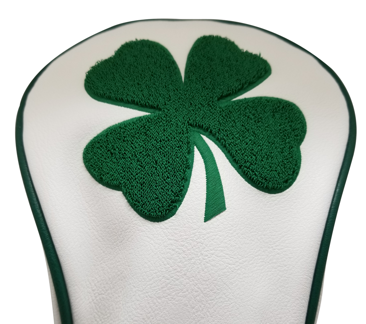 Lucky Clover Embroidered Driver Headcover by ReadyGOLF