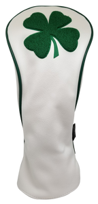 Lucky Clover Embroidered Driver Headcover by ReadyGOLF