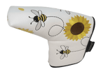 Let It Bee Embroidered Blade Putter Cover by ReadyGOLF