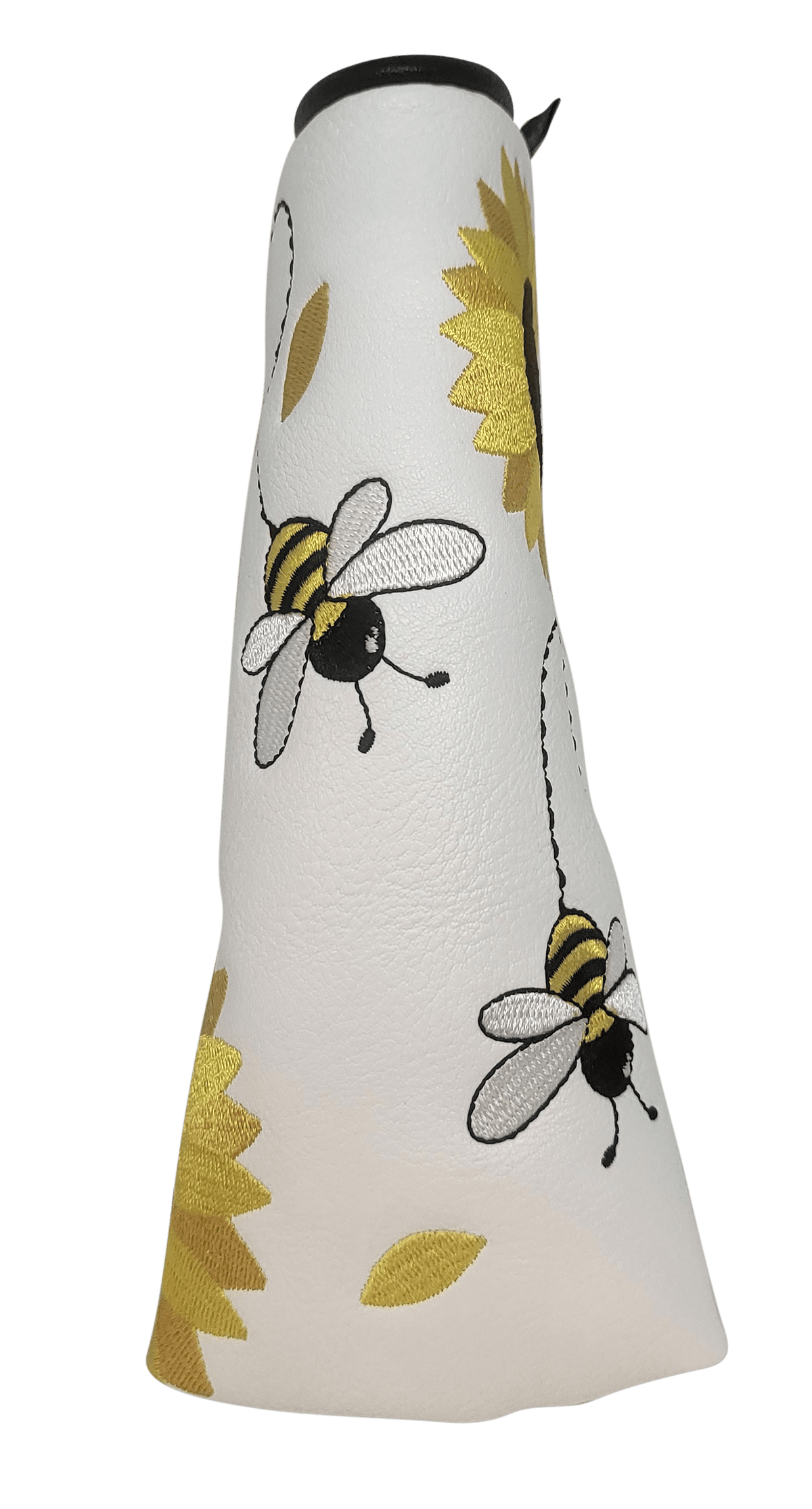 Let It Bee Embroidered Blade Putter Cover by ReadyGOLF