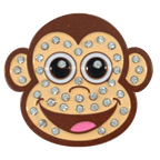 Monkey Crystal Ball Marker & Hat Clip by ReadyGOLF