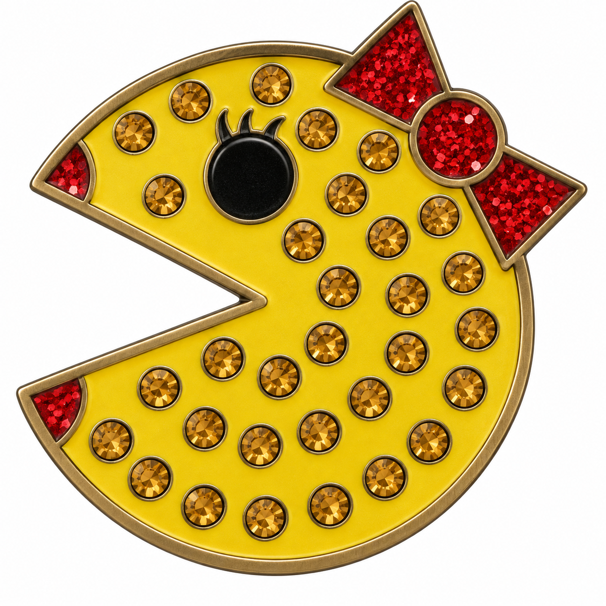 Ms. Arcade Crystal Ball Marker & Hat Clip by ReadyGOLF