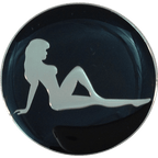 Mudflap Girl Ball Marker & Hat Clip by ReadyGOLF