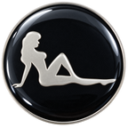Mudflap Girl Ball Marker & Hat Clip by ReadyGOLF