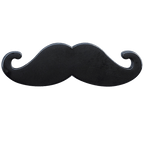 Mustache Ball Marker & Hat Clip by ReadyGOLF