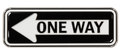One Way Sign Ball Marker & Hat Clip by ReadyGOLF