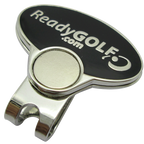 Paw Print (Orange/Purple) Glitter Ball Marker & Hat Clip by ReadyGOLF