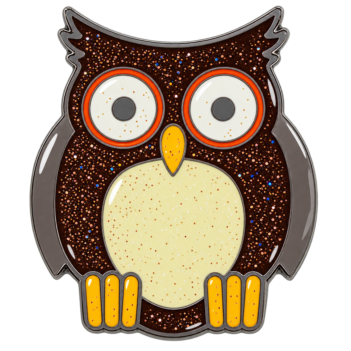 Owl Glitter Ball Marker & Hat Clip by ReadyGOLF