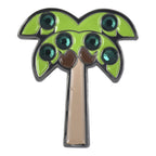 Palm Tree Ball Marker & Hat Clip with Crystals by ReadyGOLF