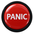 Panic Button Ball Marker &amp; Hat Clip by ReadyGOLF