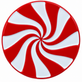 Peppermint Candy Ball Marker & Hat Clip by ReadyGOLF
