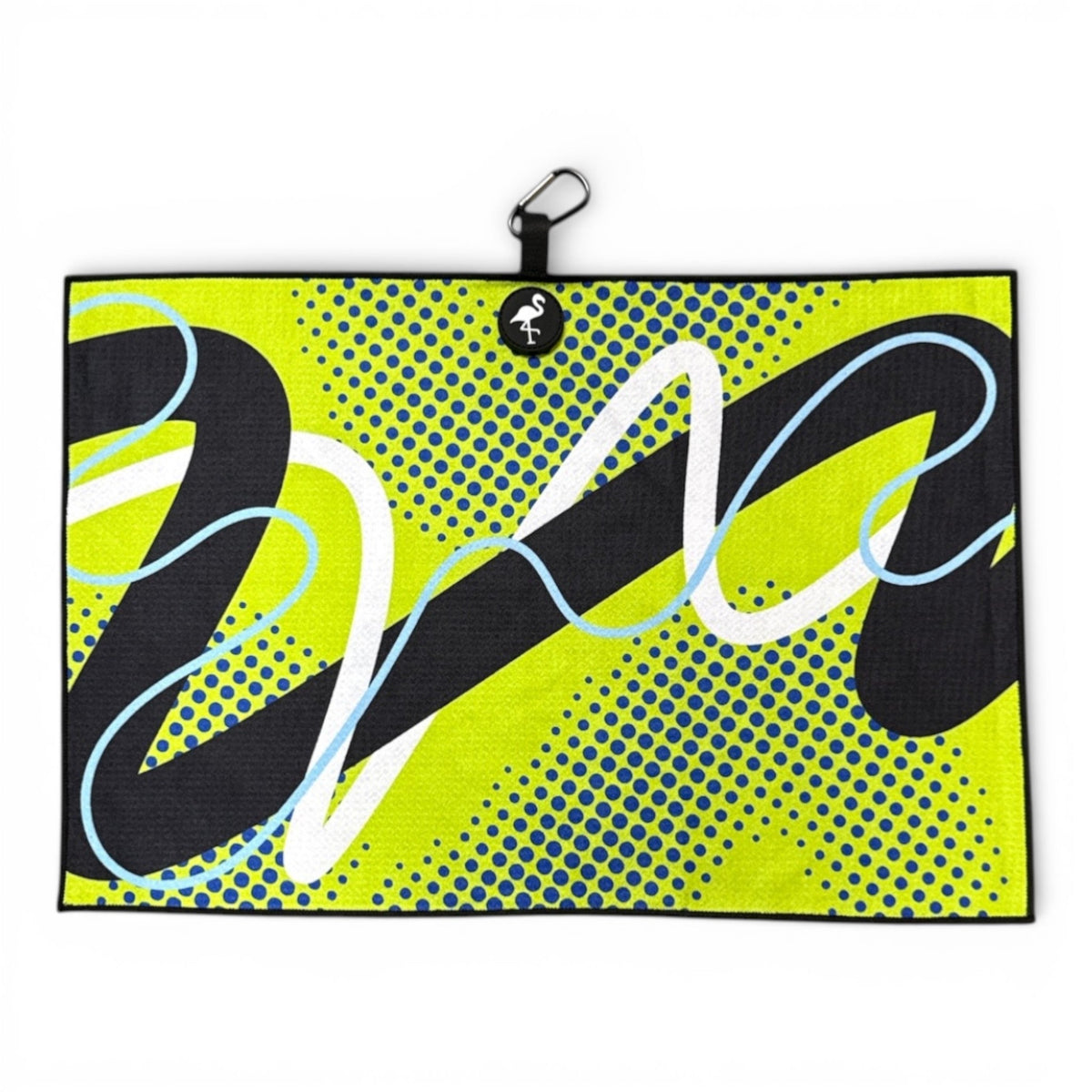 Logie Joe's Golf Neon Current Magnetic Golf Towel