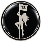 Pole Dancer Ball Marker & Hat Clip by ReadyGOLF