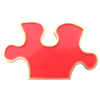 Puzzle Piece Ball Marker & Hat Clip by ReadyGOLF