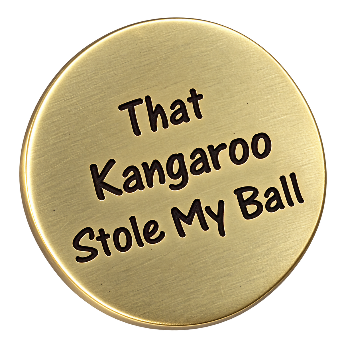 That Kangaroo Stole My Ball - Golf Ball Marker