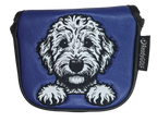 L.A.B. MEZZ OZ Embroidered Center Shaft Putter Cover by ReadyGOLF - Labradoodle
