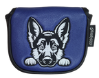 L.A.B. MEZZ OZ Embroidered Center Shaft Putter Cover by ReadyGOLF - German Shepard