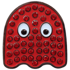 Arcade Red Ghost Crystal Ball Marker & Hat Clip by ReadyGOLF