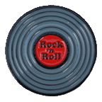 Rock & Roll LP Record Ball Marker & Hat Clip by ReadyGOLF