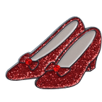 Ruby Slippers Glitter Ball Marker &  Hat Clip by ReadyGOLF