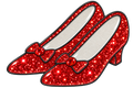 Ruby Slippers Glitter Ball Marker &  Hat Clip by ReadyGOLF