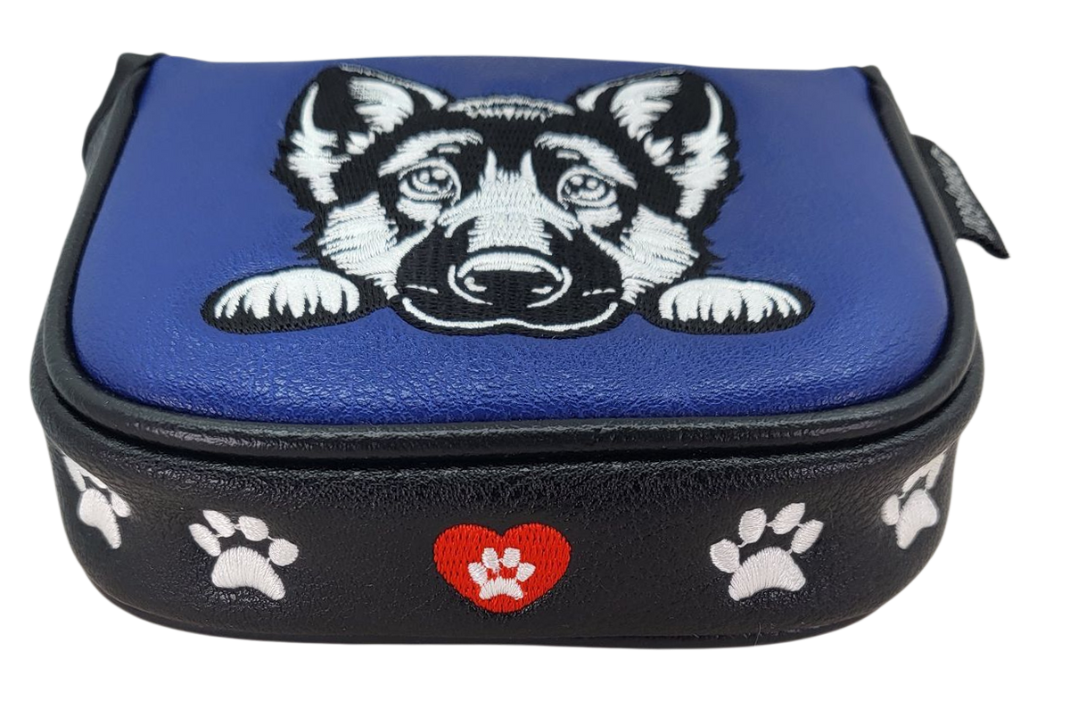 German Shepherd Embroidered Putter Cover by ReadyGOLF  -  Mallet
