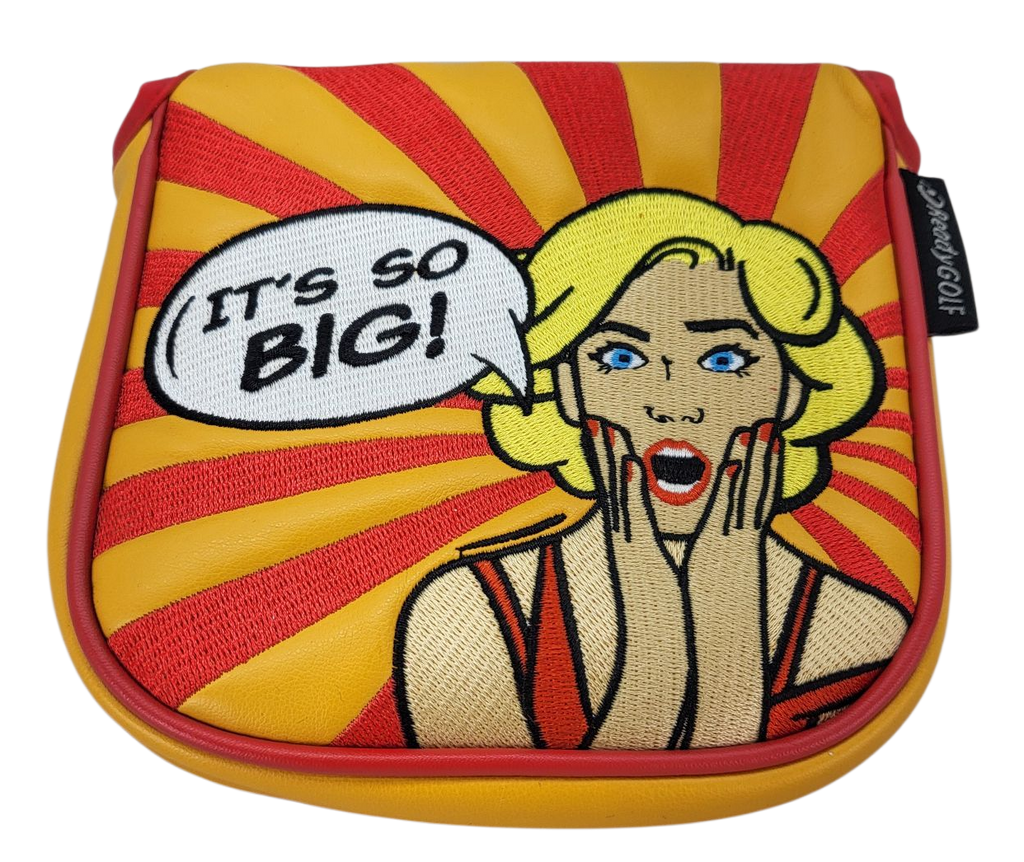 L.A.B. DF2.1 Embroidered Center Shaft Putter Cover by ReadyGOLF - It's So Big!