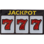 Slot Machine Jackpot 777 Glitter Ball Marker & Hat Clip by ReadyGOLF