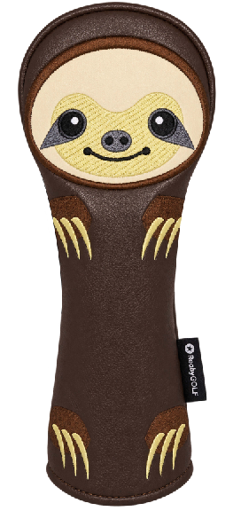 Sloth Embroidered Animal Hybrid Headcover by ReadyGOLF