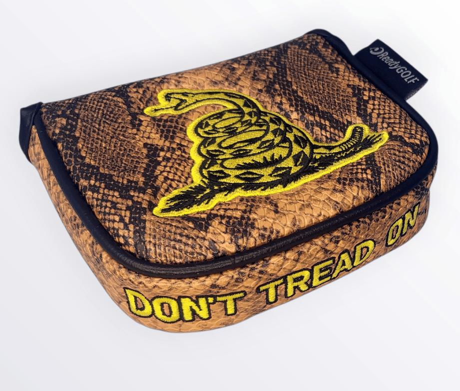 L.A.B. Mezz/Max/OZ Embroidered Center-Shafted Putter Cover by ReadyGOLF - Don't Tread On Me