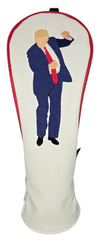 Trump Birdie Dance Embroidered Headcover Set by ReadyGOLF - Driver, Fairway, Hybrid