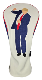 Trump Birdie Dance Embroidered Headcover Set by ReadyGOLF - Driver, Fairway, Hybrid