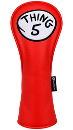 Thing 5 Embroidered 5 Wood Fairway Headcover by ReadyGOLF