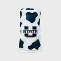 Letterman Golf Blue Cow Utah State Driver Headcover