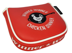L.A.B. DF3 Embroidered Center Shaft Putter Cover by ReadyGOLF - Winner Winner Chicken Dinner