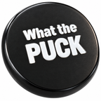 What The Puck Hockey Ball Marker & Hat Clip by ReadyGOLF