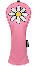 White Daisy Fairway Headcover by ReadyGolf (Pink)