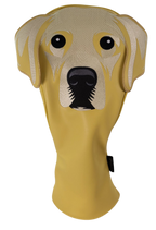 Yellow Labrador Embroidered Classic Driver Headcover by ReadyGOLF
