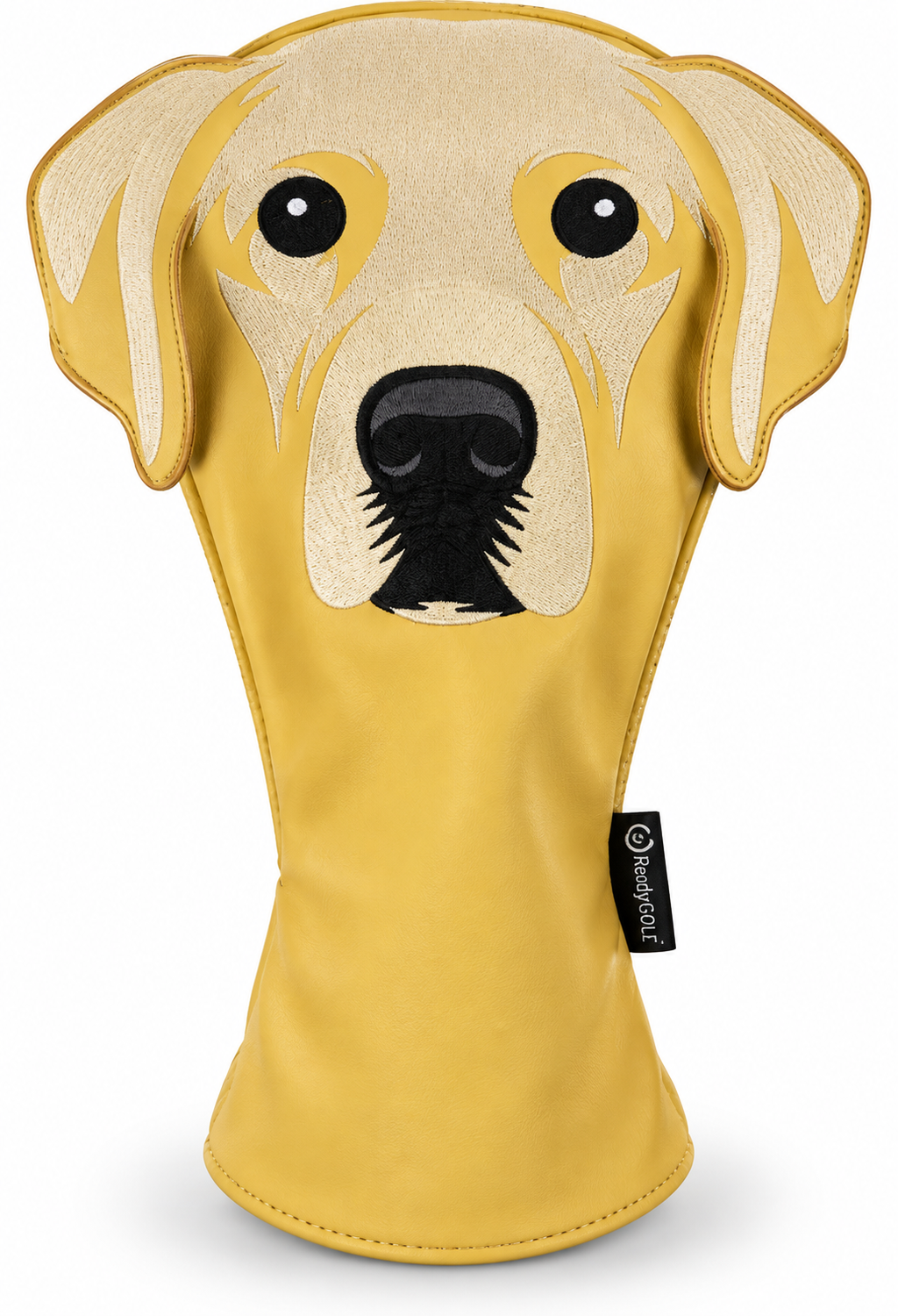 Yellow Labrador Embroidered Classic Driver Headcover by ReadyGOLF