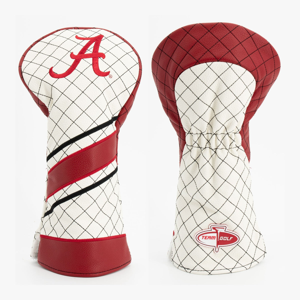 Alabama Crimson Tide Striped Quilted Driver Headcover