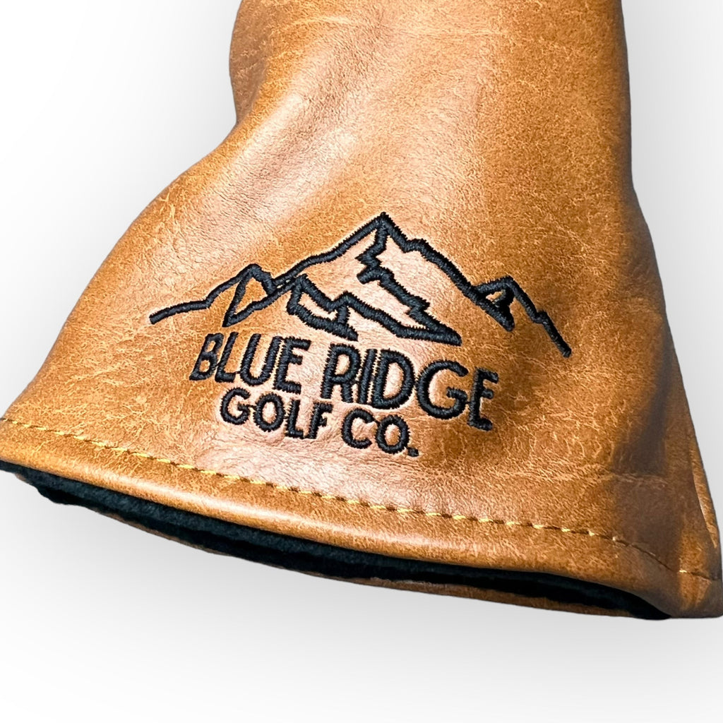 Blue Ridge Golf Co. Classic Edition – Walnut Brown / Midnight Black Golf Headcovers