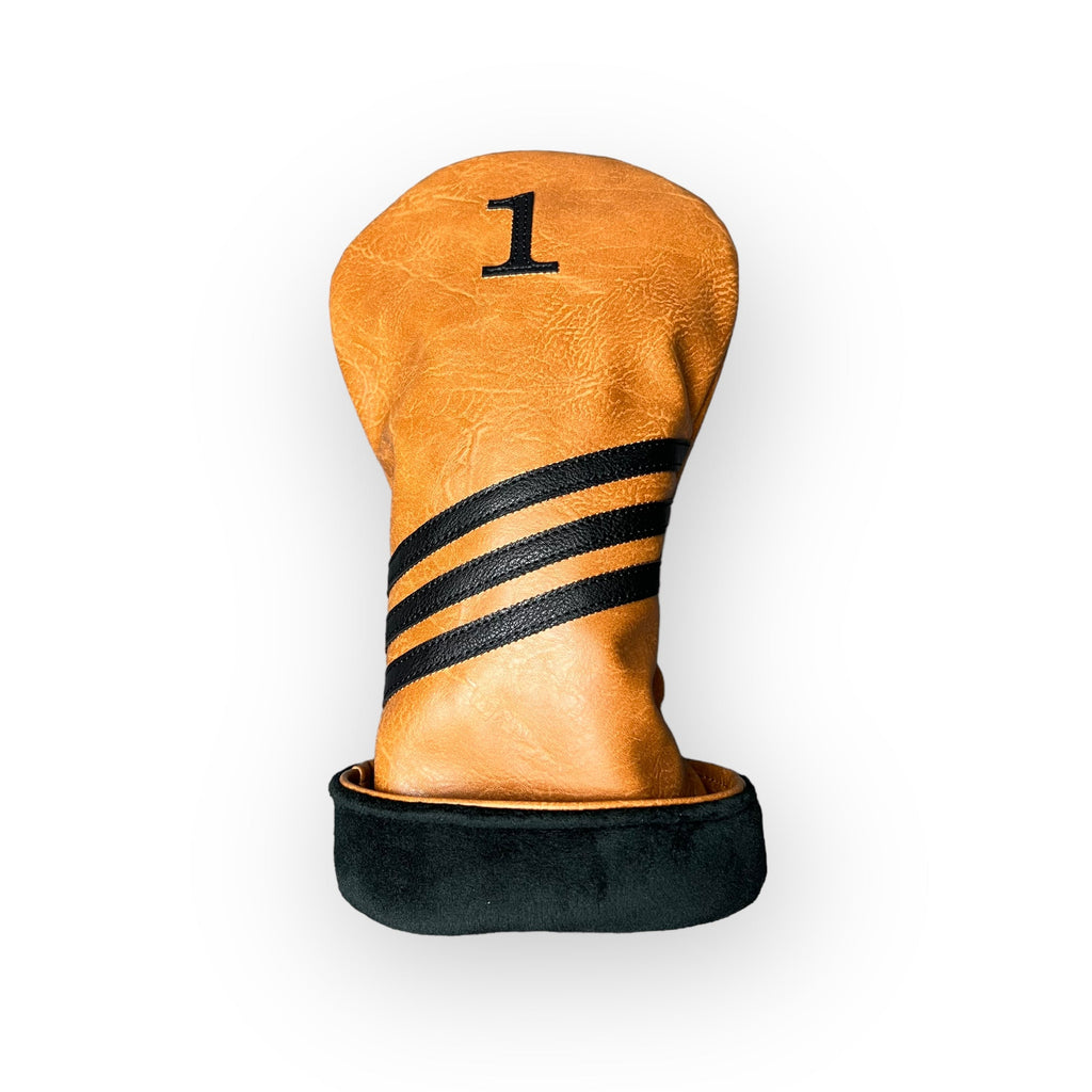 Blue Ridge Golf Co. Classic Edition – Walnut Brown / Midnight Black Golf Headcovers