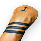 Blue Ridge Golf Co. Classic Edition – Walnut Brown / Midnight Black Golf Headcovers