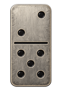 Domino Ball Marker & Hat Clip by ReadyGOLF