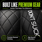 Don’t Suck™ Driver Headcover — Premium Black Diamond Quilted Fit (460cc)