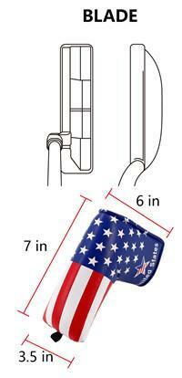 Don't Tread On Me Embroidered Putter Cover - Blade by ReadyGOLF