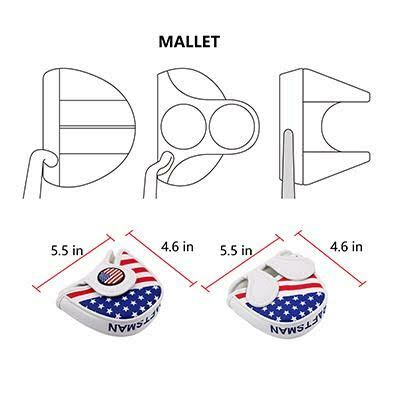 Send Him Home Embroidered Putter Cover - Mallet