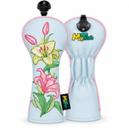 Lily Light Blue Golf Headcovers