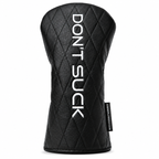 Don’t Suck™ Driver Headcover — Premium Black Diamond Quilted Fit (460cc)